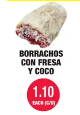 Carnicerias Jimenez BORRACHOS CON FRESA Y COCO offer