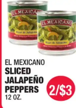 Carnicerias Jimenez EL MEXICANO SLICED JALAPEÑO PEPPERS offer