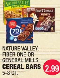 Carnicerias Jimenez NATURE VALLEY, FIBER ONE OR GENERAL MILLS CEREAL BARS offer