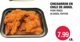 Carnicerias Jimenez CHICHARRON EN CHILE DE ARBOL offer