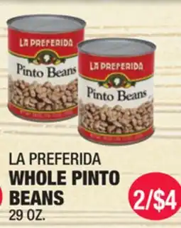 Carnicerias Jimenez LA PREFERIDA WHOLE PINTO BEANS offer