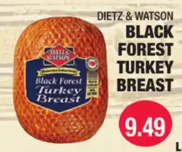 Carnicerias Jimenez DIETZ & WATSON BLACK FOREST TURKEY BREAST offer