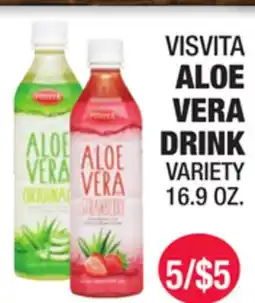 Carnicerias Jimenez VISVITA ALOE VERA DRINK VARIETY offer
