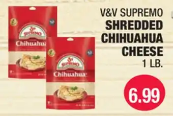 Carnicerias Jimenez V&V SUPREMO SHREDDED CHIHUAHUA CHEESE offer