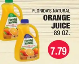 Carnicerias Jimenez FLORIDA'S NATURAL ORANGE JUICE offer