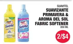 Carnicerias Jimenez SUAVITEL SUAVIZANTE PRIMAVERA & AROMA DEL SOL FABRIC SOFTENER offer