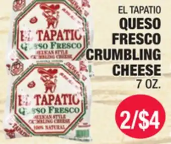 Carnicerias Jimenez EL TAPATIO QUESO FRESCO CRUMBLING CHEESE offer