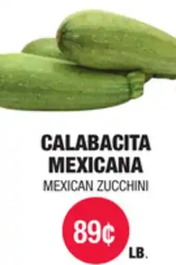 Carnicerias Jimenez MEXICAN ZUCCHINI offer