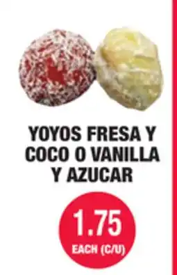 Carnicerias Jimenez YOYOS FRESA Y COCO O VANILLA Y AZUCAR offer