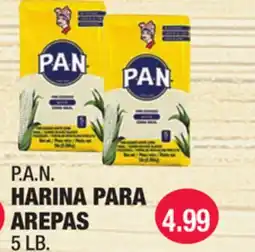 Carnicerias Jimenez P.A.N. HARINA PARA AREPAS offer