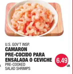 Carnicerias Jimenez U.S. GOV'T INSPI CAMARON PRE-COCIDO PARA ENSALADA O CEVICHE offer