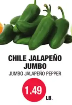 Carnicerias Jimenez JUMBO JALAPEÑO PEPPER offer
