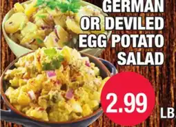 Carnicerias Jimenez GERMAN OR DEVILED EGG POTATO SALAD offer