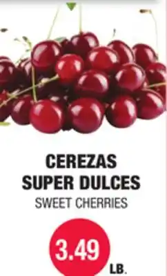 Carnicerias Jimenez CEREZAS SUPER DULCES offer