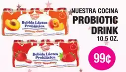 Carnicerias Jimenez NUESTRA COCINA PROBIOTIC DRINK offer