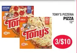 Carnicerias Jimenez TONY'S PIZZERIA PIZZA offer