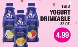 Carnicerias Jimenez LALA YOGURT DRINKABLE offer
