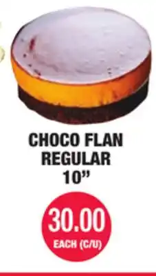 Carnicerias Jimenez CHOCO FLAN REGULAR 10 offer