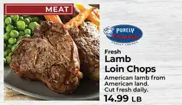 Sunset Foods Fresh Lamb Loin Chops offer