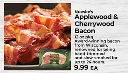 Sunset Foods Nueske's Applewood & Cherrywood Bacon offer
