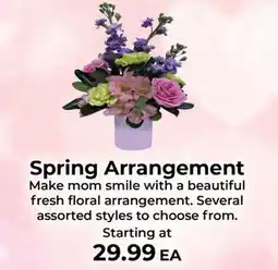 Sunset Foods Spring Arrangement offer