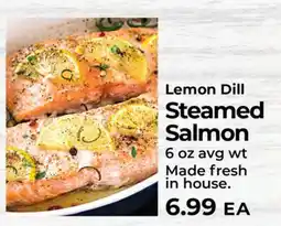 Sunset Foods Lemon Dill Steamed Salmon offer