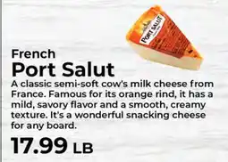 Sunset Foods French Port Salut offer