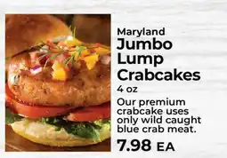 Sunset Foods Maryland Jumbo Lump Crabcakes offer