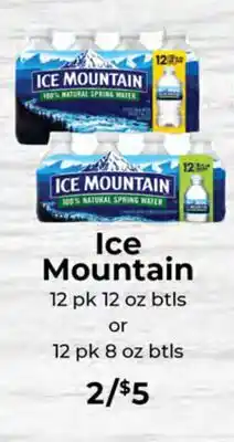 Sunset Foods Ice Mountain offer