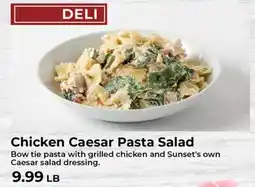 Sunset Foods Chicken Caesar Pasta Salad offer