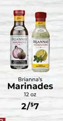 Sunset Foods Brianna's Marinades offer