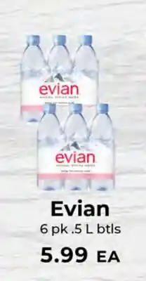 Sunset Foods Evian offer