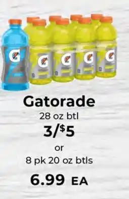 Sunset Foods Gatorade offer