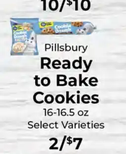 Sunset Foods Pillsbury Ready to Bake Cookies offer
