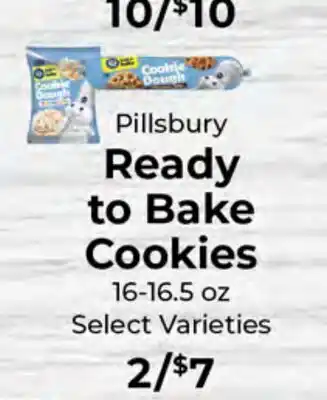 Sunset Foods Pillsbury Ready to Bake Cookies offer