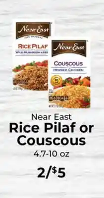 Sunset Foods Near East Rice Pilaf or Couscous offer