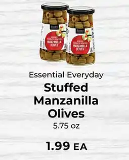 Sunset Foods Essential Everyday Stuffed Manzanilla Olives offer