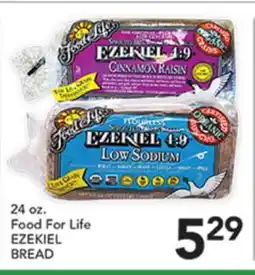 Pete's Fresh Market Food For Life EZEKIEL BREAD offer