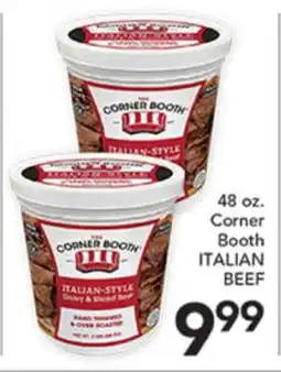 Pete's Fresh Market 48 oz. Corner Booth ITALIAN BEEF offer