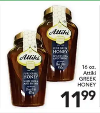Pete's Fresh Market 16 oz. Attiki GREEK HONEY offer