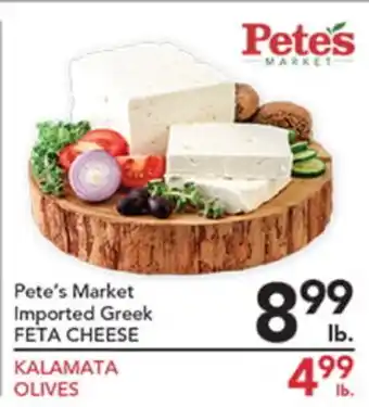 Pete's Fresh Market Pete's Market Imported Greek FETA CHEESE offer