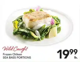 Pete's Fresh Market Wild Caught Frozen Chilean SEA BASS PORTIONS offer