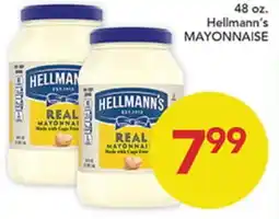 Pete's Fresh Market 48 oz. Hellmann's MAYONNAISE offer