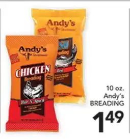 Pete's Fresh Market 10 oz. Andy's BREADING offer