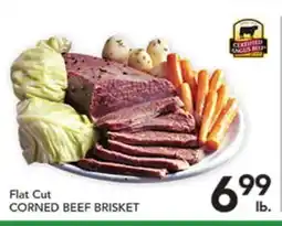 Pete's Fresh Market Flat Cut CORNED BEEF BRISKET offer