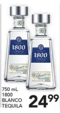 Pete's Fresh Market 750 mL 1800 BLANCO TEQUILA offer