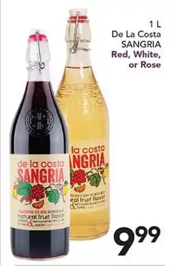 Pete's Fresh Market De La Costa SANGRIA offer