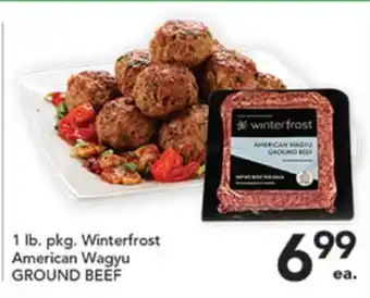 Pete's Fresh Market 1 lb. pkg. Winterfrost American Wagyu GROUND BEEF offer