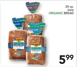 Pete's Fresh Market 24 oz. Izzio ORGANIC BREAD offer