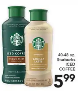 Pete's Fresh Market 40-48 oz. Starbucks ICED COFFEE offer